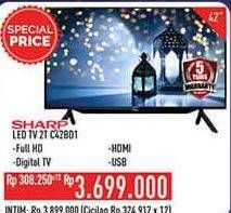 Promo Harga SHARP 2T-C42BD1i | LED TV 42"  - Hypermart