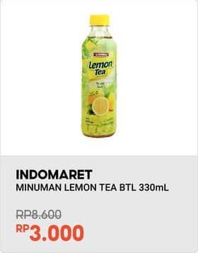Promo Harga Indomaret Minuman Teh Lemon 330 ml - Indomaret