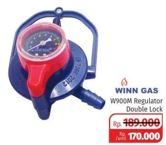 Promo Harga WINN Gas Regulator W-900M  - Lotte Grosir