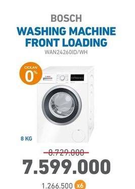 Promo Harga BOSCH WAN24260ID Front Loader 8kg  - Electronic City