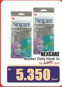 Promo Harga 3m Nexcare Masker Daily Hijab 3 pcs - Hari Hari