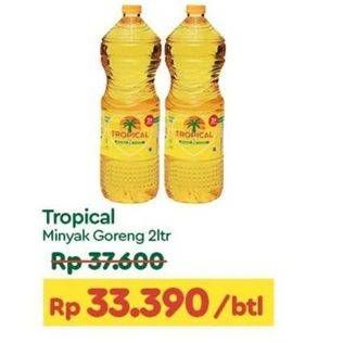 Promo Harga Tropical Minyak Goreng 2000 ml - TIP TOP