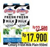 Promo Harga Cimory Fresh Milk Full Cream 950 ml - Hypermart