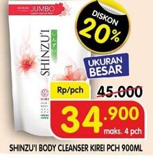 Promo Harga SHINZUI Body Cleanser Kirei 900 ml - Superindo