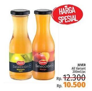 Promo Harga JUVER Seleccion Juice All Variants 200 ml - LotteMart