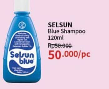 Promo Harga Selsun Shampoo Blue 120 ml - Guardian