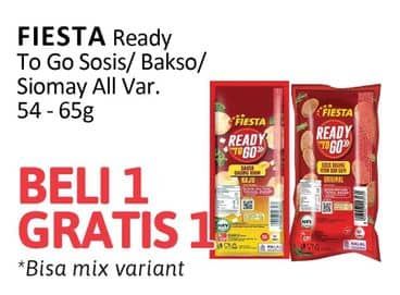 Promo Harga Fiesta Ready To Go All Variants 54 gr - Alfamidi