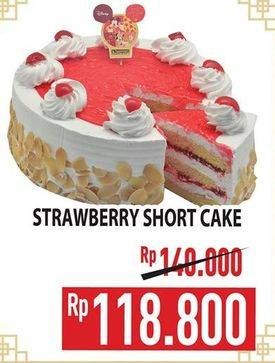 Promo Harga Strawberry Short Cake  - Hypermart