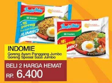 Promo Harga INDOMIE Mi Goreng Jumbo Spesial, Ayam Panggang 127 gr - Yogya