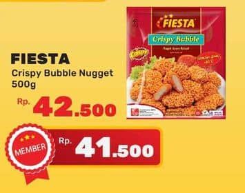 Promo Harga Fiesta Naget Crispy Bubble 500 gr - Yogya