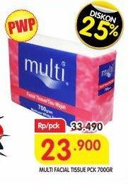 Promo Harga MULTI Facial Tissue 700 gr - Superindo