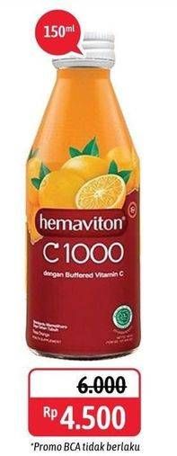 Promo Harga HEMAVITON C1000 150 ml - Alfamidi