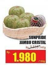 Promo Harga SUNPRIDE Jambu Crystal per 100 gr - Hari Hari