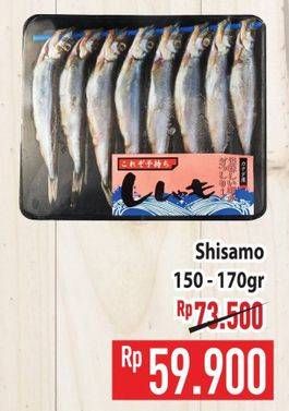 Promo Harga Ikan Shisamo 150 gr - Hypermart