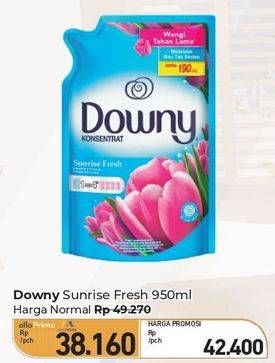 Promo Harga Downy Pewangi Pakaian Sunrise Fresh 900 ml - Carrefour