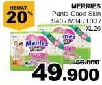 Promo Harga Merries Pants Good Skin S40, M34, L30, XL26  - Giant