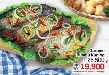 Promo Harga Ikan Gurame Bumbu Kuning  - LotteMart