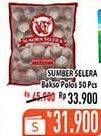 Promo Harga SUMBER SELERA Bakso Sapi Polos 50 pcs - Hypermart