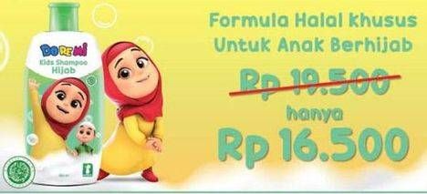 Promo Harga DOREMI Kids Shampoo & Conditioner Hijab  - Indomaret