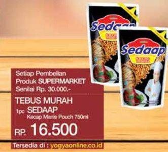 Promo Harga Sedaap Kecap Manis 750 ml - Yogya