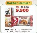 Promo Harga Milk Life, 5 Days  - Alfamart