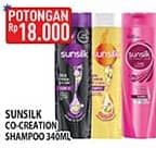 Promo Harga Sunsilk Shampoo 340 ml - Hypermart