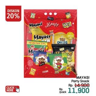 Promo Harga Mayasi Snack Paw  - LotteMart