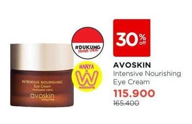 Promo Harga Avoskin Intense Nourishing Eye Cream 10 gr - Watsons