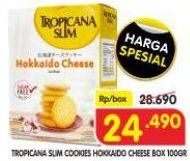 Promo Harga Tropicana Slim Cookies Hokkaido Cheese 100 gr - Superindo