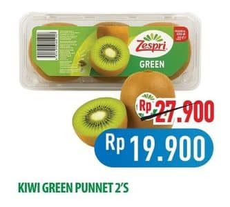 Promo Harga Kiwi Zespri Green Punet 2 pcs - Hypermart
