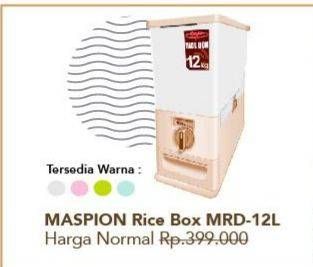 Promo Harga MASPION Rice Box  - Carrefour