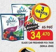 Promo Harga GLADE Car Fresh All Variants 85 gr - Superindo