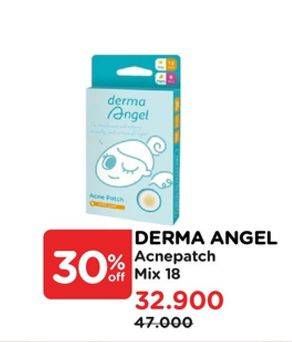 Promo Harga Derma Angel Acne Day Night 18 pcs - Watsons