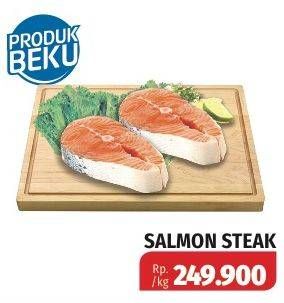 Promo Harga Salmon Steak  - Lotte Grosir