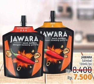 Promo Harga JAWARA Sambal 130 ml - LotteMart