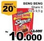 Promo Harga BENG-BENG Share It per 10 pcs 9 gr - Giant