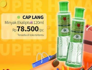 Promo Harga Cap Lang Minyak Ekaliptus Aromatherapy 120 ml - Guardian