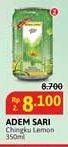 Promo Harga Adem Sari Ching Ku Madu Lemon Tea, Sparkling Herbal Lemon, Herbal Lemon 320 ml - Alfamidi