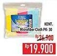 Promo Harga Kent Microfibre Cloths PK-30 per 3 pcs - Hypermart