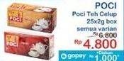 Promo Harga Cap Poci Teh Celup All Variants per 25 pcs 2 gr - Indomaret