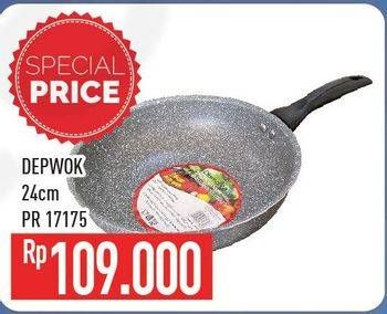 Promo Harga Deepwok 24cm PR 17175  - Hypermart