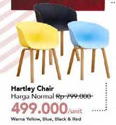 Promo Harga Hartley Chair Yellow, Blue, Red, Black  - Carrefour