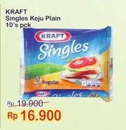 Promo Harga KRAFT Singles Cheese Plain 10 pcs - Indomaret