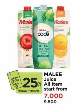 Promo Harga Malee Juice All Variants 1000 ml - Watsons