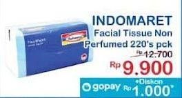 Promo Harga Indomaret Facial Tissue Non Perfumed 220 pcs - Indomaret