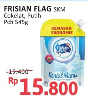 Promo Harga Frisian Flag Susu Kental Manis Cokelat, Putih 545 gr - Alfamidi