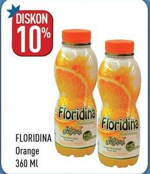 Promo Harga FLORIDINA Juice Pulp Orange 360 ml - Hypermart