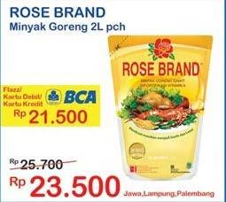 Promo Harga ROSE BRAND Minyak Goreng 2 ltr - Indomaret