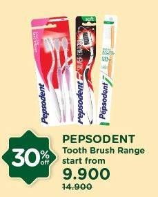 Promo Harga Pepsodent Tooth Brush  - Watsons