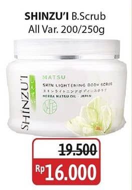 Promo Harga Shinzui Body Scrub All Variants 200 gr - Alfamidi